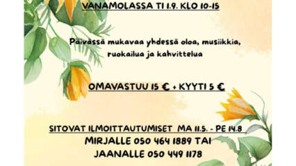 Virkistyspäivän mainos