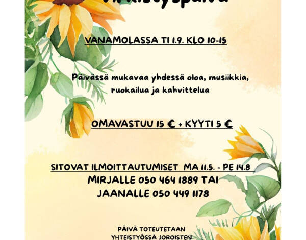 Virkistyspäivän mainos