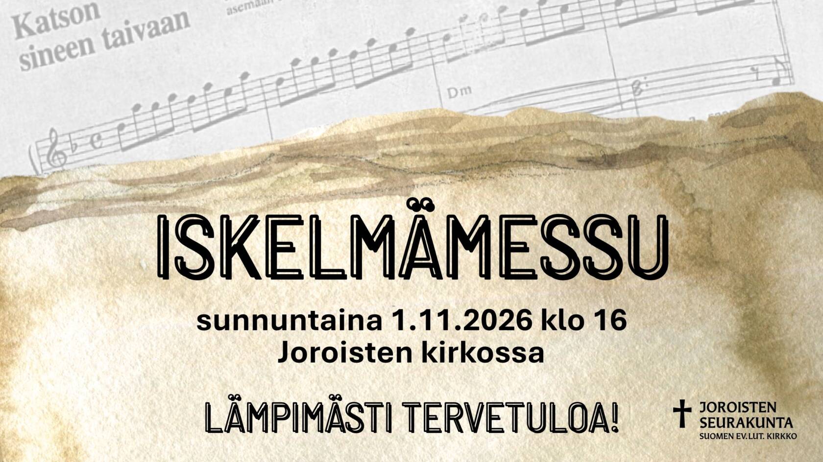 iskelmämessumainos